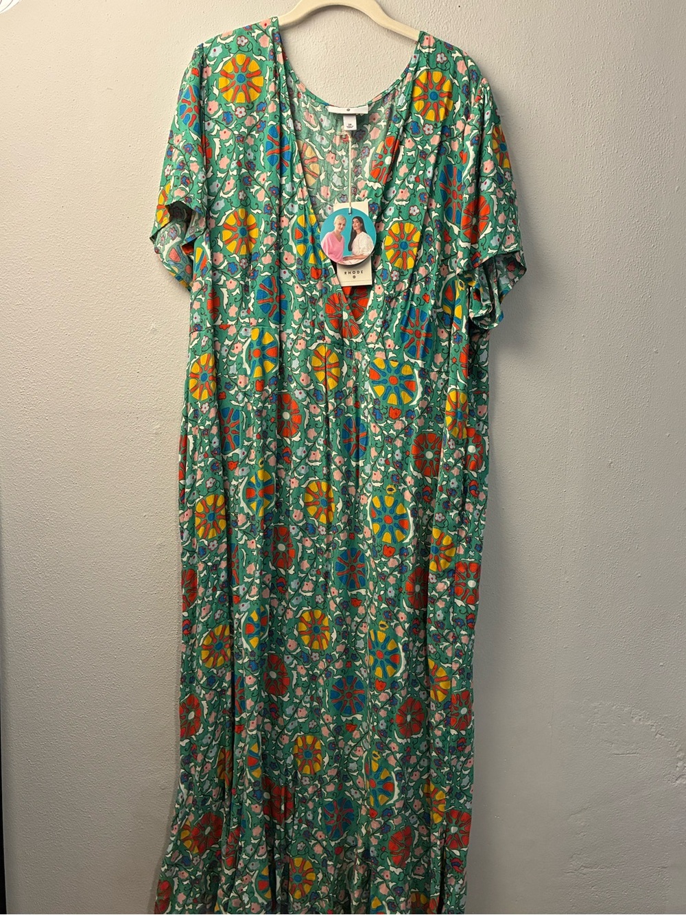 Green Floral Rhode for Target Midi Dress